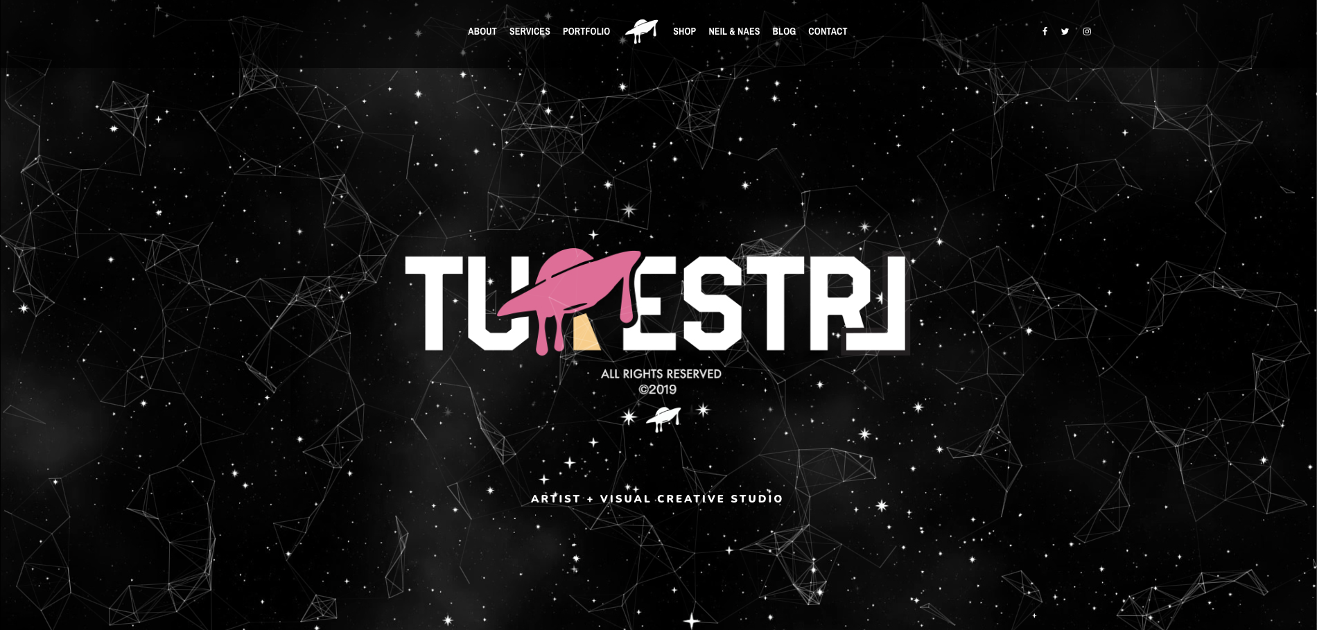 Turestrl design firm website screenshot
